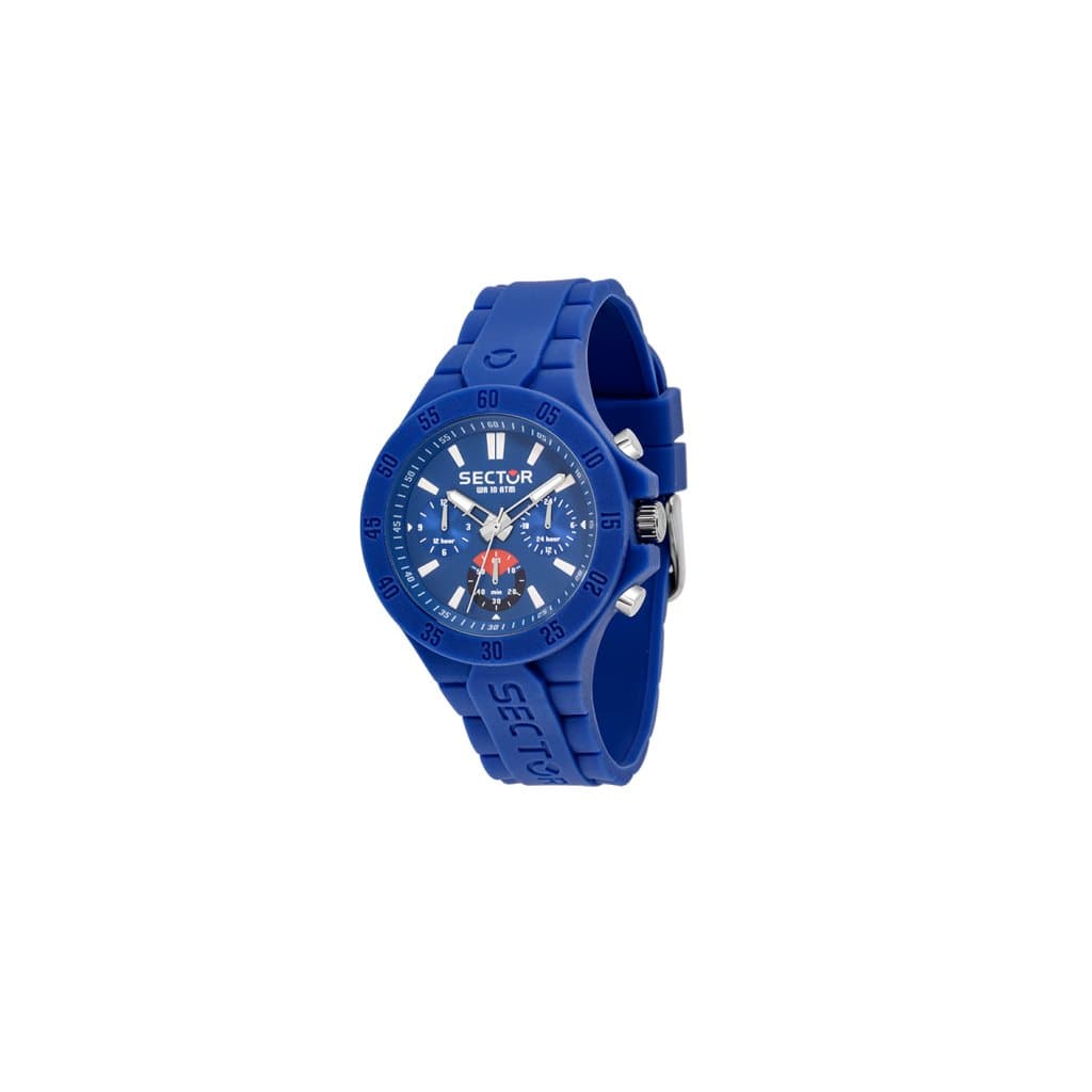 Sector No Limits Mens Multi dial Quartz Watch with Silicone Strap R3251586002