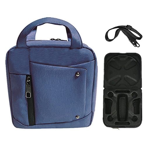 Oukey Waterproof Oxford Handheld Shoulder Bag for DJI Spark, Multicolor, Lightweight, Elegant, Burable Compact Travel Carry/ Carrying Case with Foam Inside