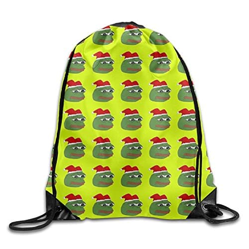 Sad Frog Pepe A Drawstring Backpack Classic Gorgeous Sports For Boys
