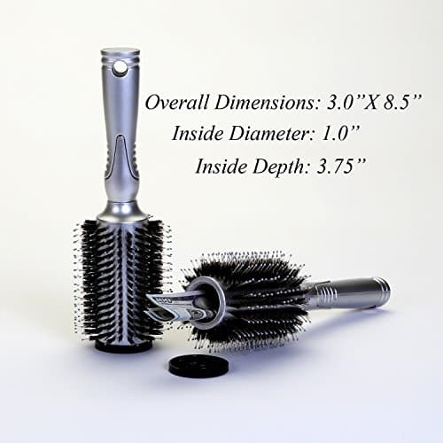 Hair Brush w/Hidden Safe - Silver - Diversion Can Safe