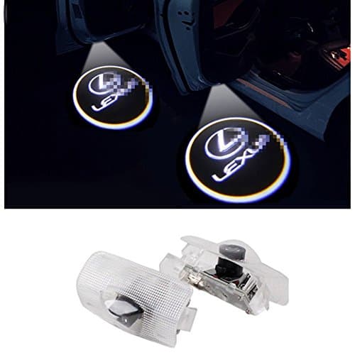 JIAFENG 2 Pack Car Door LED Projector Light for Lexus Door Courtesy Welcome Light