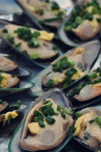 Seafood: 150 Lined Journal Pages / Diary / Notebook Featuring Oysters Mussels Seafood Dinner Plate on the Cover