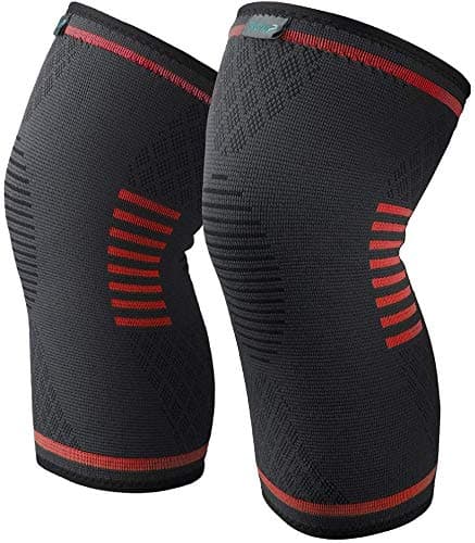 Knee Brace 2 Pack for Women & Men red medium