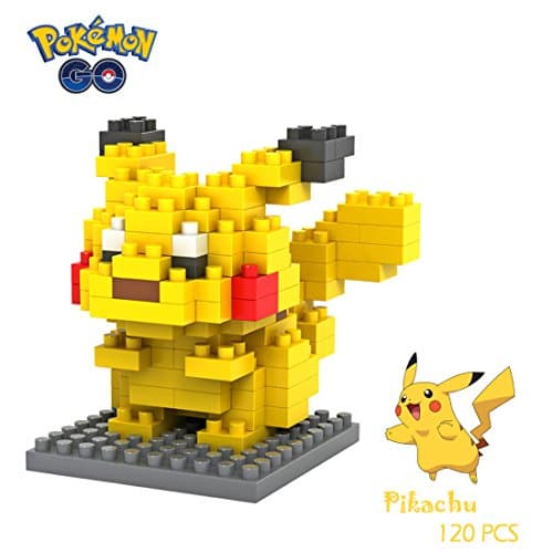 Diamond Blocks Pokemon Pikachu - Mini Building Sets 120 Pieces