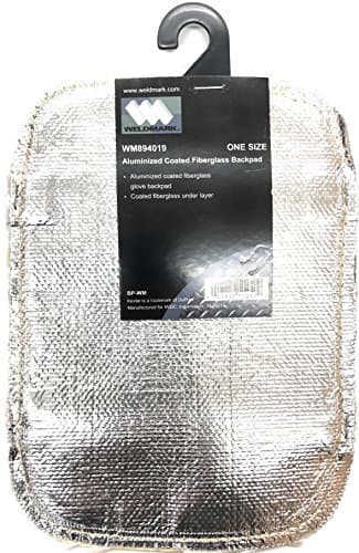 894019 Weldmark Aluminized Coated Fiberglass Backpad