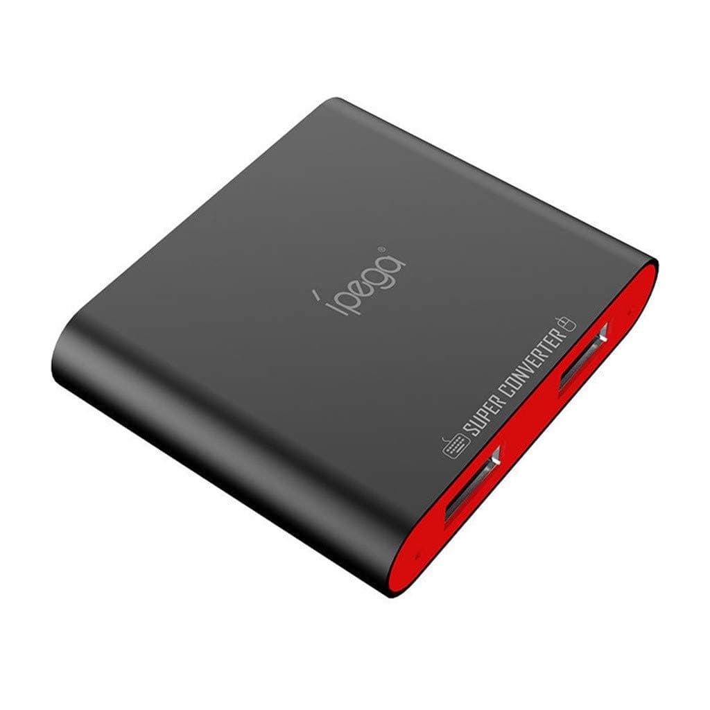 Basde Converter ,Wireless Bluetooth Game Joystick Controller, IPega PG-9116 PC Bluetooth Keyboard Mouse Converter for Android Device for Game,Comfortable to The Touch Game Handle