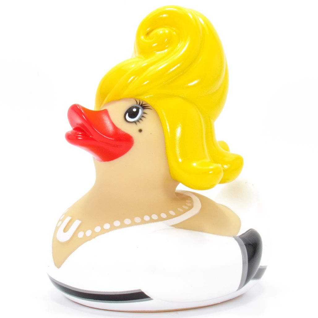 Diva Rubber Duck Bath Toy by Bud Duck | Elegant Gift Packaging "Follow your own star!" | Child Safe | Collectable