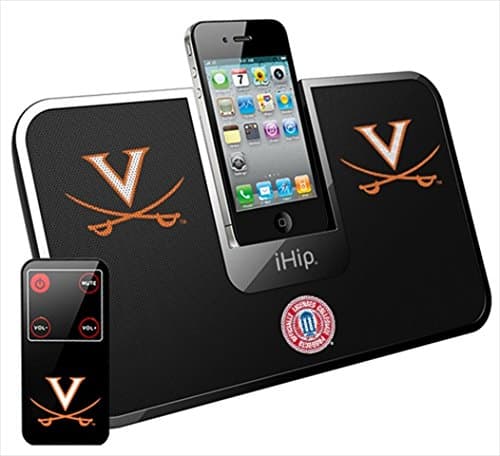 Zeikos iHip Virginia Cavaliers Portable Idock With Remote