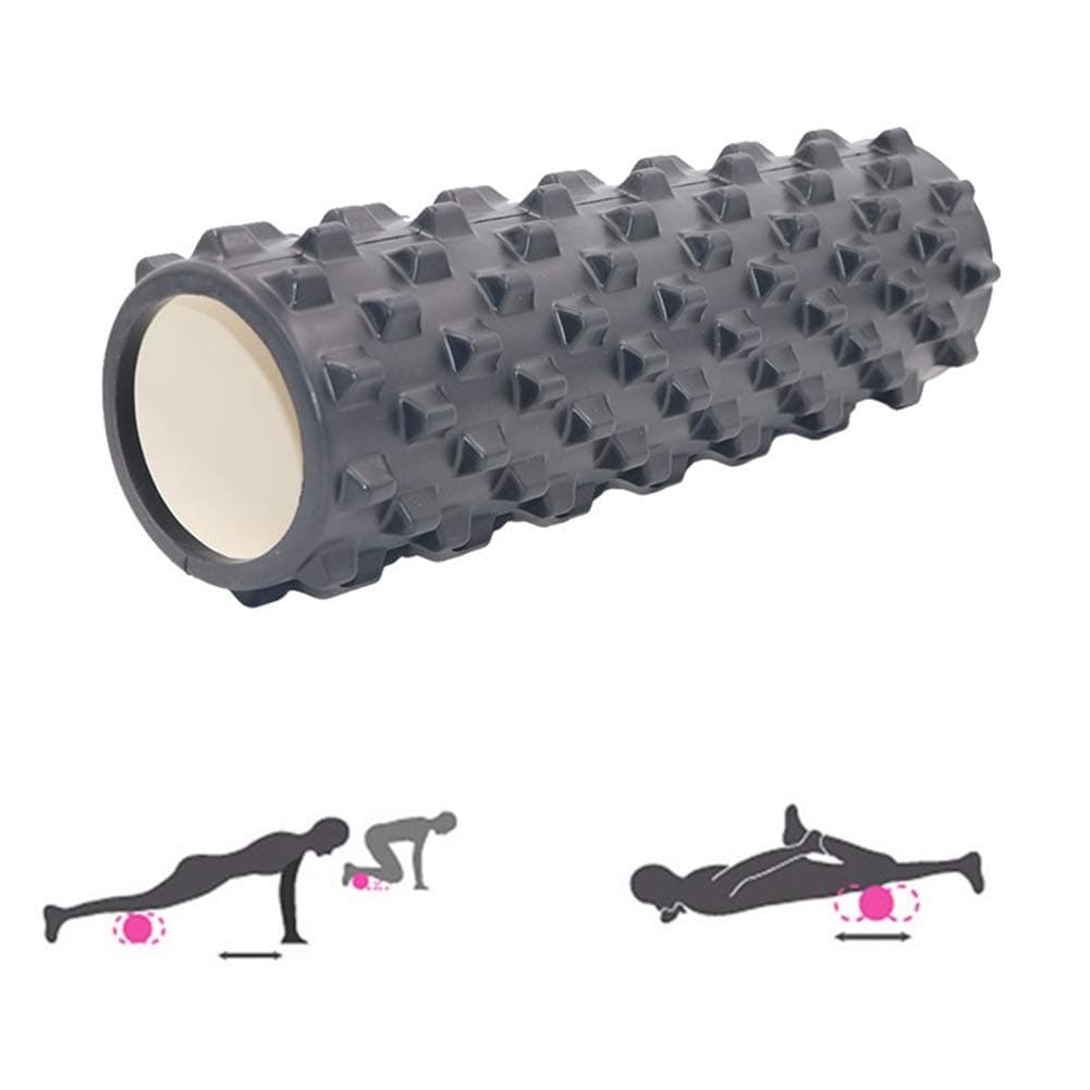 KUOZEN Muscle Roller Foam Roller Massage Roller Long Foam Roller Soft Foam Roller Back Massage Roller Fitness Roller Massage Roller Stick Foam Muscle Roller