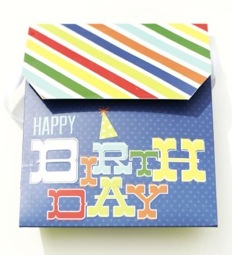 Happy Birthday Gift Card Box, 1-Pack
