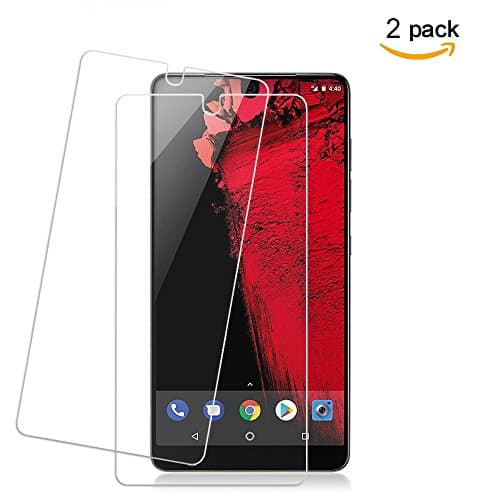 Essential Phone PH-1 screen protector,Guifei Bubble Free Ultra-thin 9H Hardness Crystal Clear Scratch Resistant Full Coverage Tempered Glass Screen Protector for Essential PH-1 Phone(2 Pack)