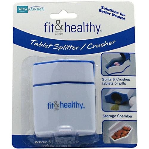 FIT &amp; HEALTHY TABLET SPLITTER/CRUSHER
