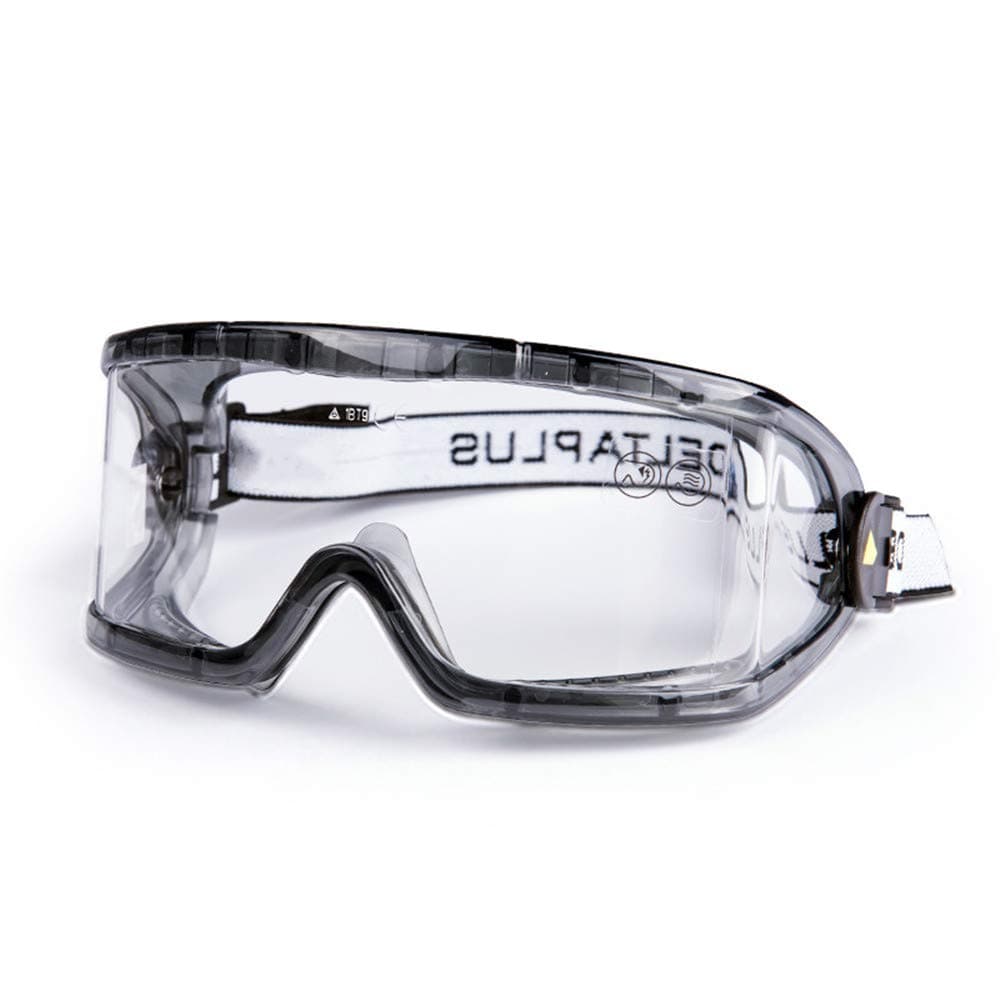 LANFEIER Protective Safety Glasses, Splash Goggles, Wide-Angle Eye Protection, Adjustable Standard Glasses, Unisex Eyewear Glasses