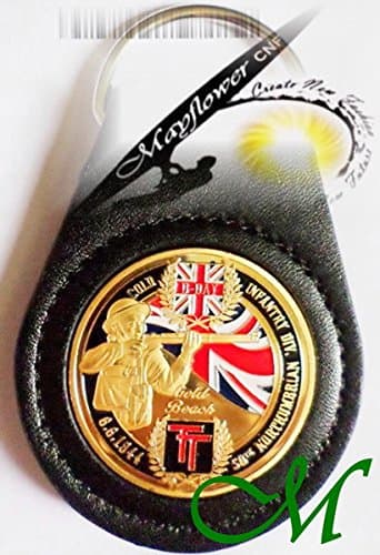 Mayflower CNF Coin and Holder - 6.6.1966, D. Day Allied Forces at Juno Beach and Gold Beach - Freedom is Never Free