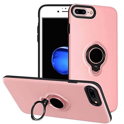 iPhone 6/6s Battery Case - Veepax Premium 2500mAh Portable Charging Case Rechargeable Extended Battery Pack with Car Holder Kickstand for Apple iPhone 6/6s/7/8 (4.7 Inch) - Pink
