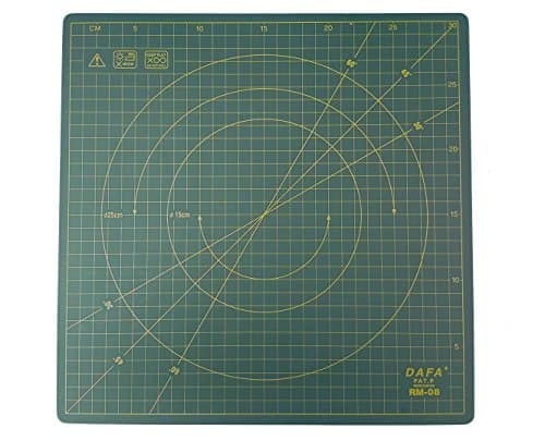 Dafa Self-Healing Metric Rotating Cutting Mat (30cm)