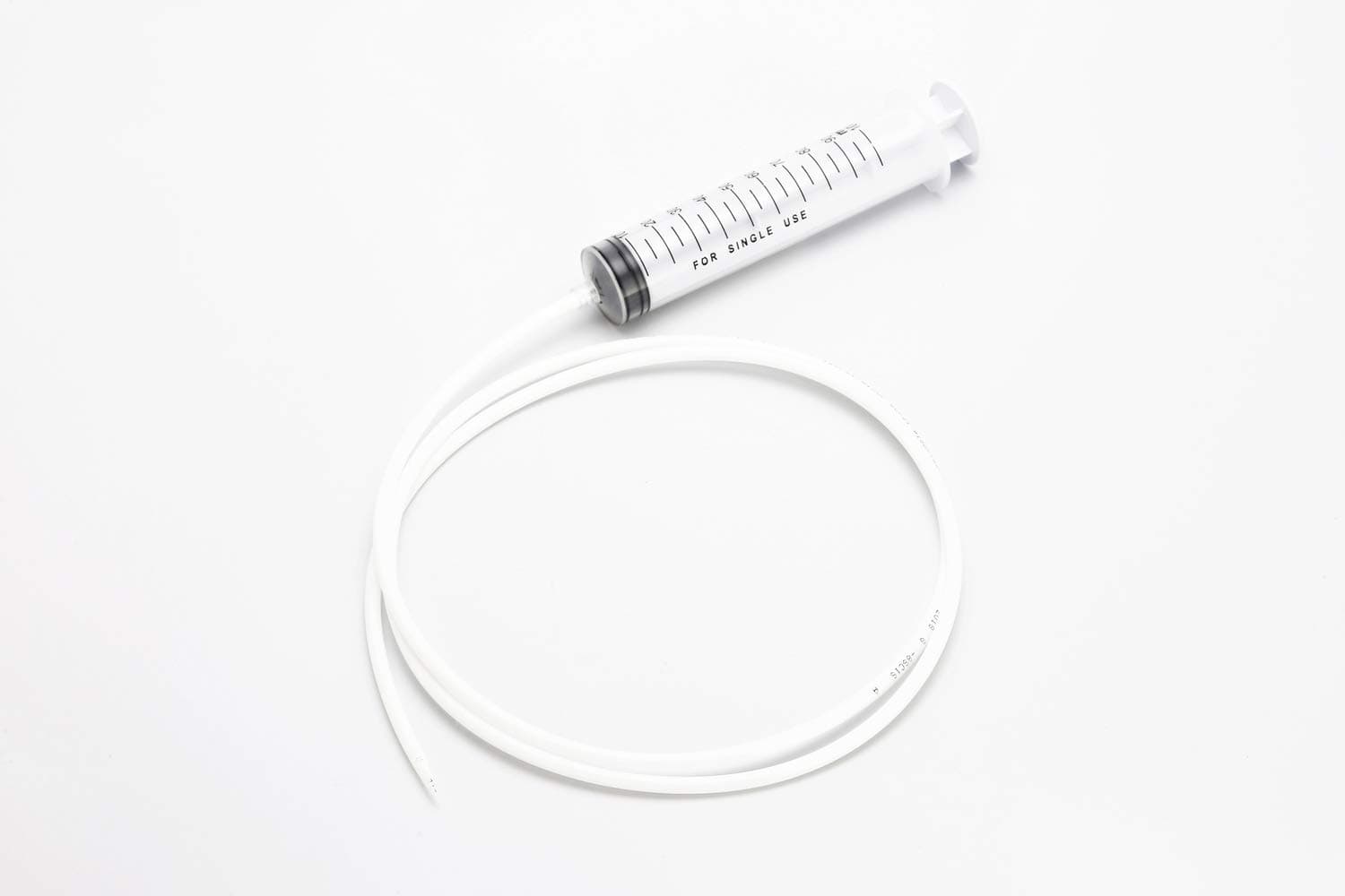 Aboval Frozen Water Line Tools 100ML Large Plastic Syringe and 150cm Plastic Tubing for Refrigerator