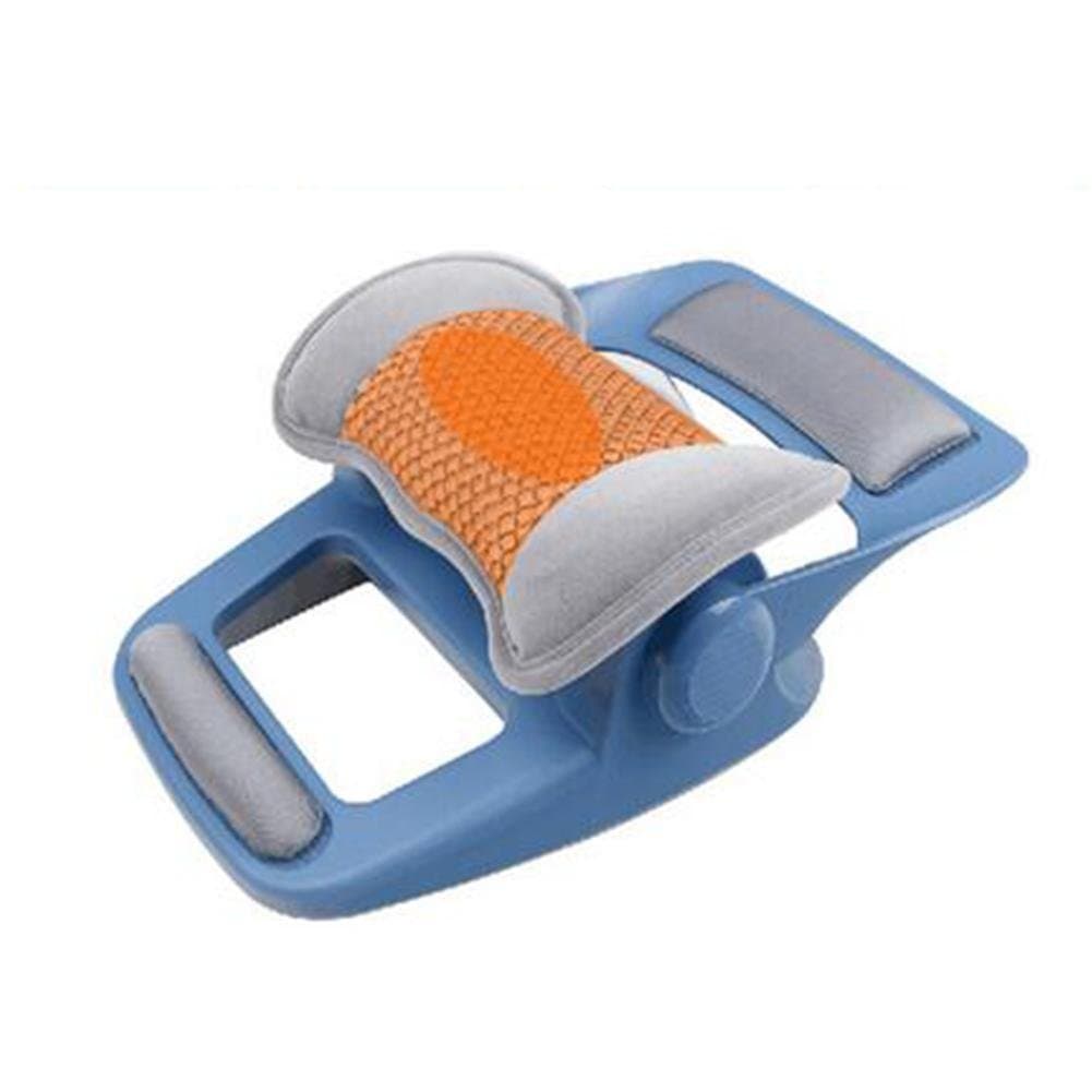 JMRON Cervical Massager, Elastic Traction Massage Pillow Cervical Traction Pillow + Vibration Massage + Music Therapy + Curvature Traction To Relieve Cervical Pain