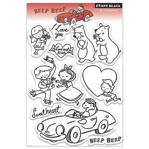 Penny Black 30-092 Beep Beep Clear Stamp