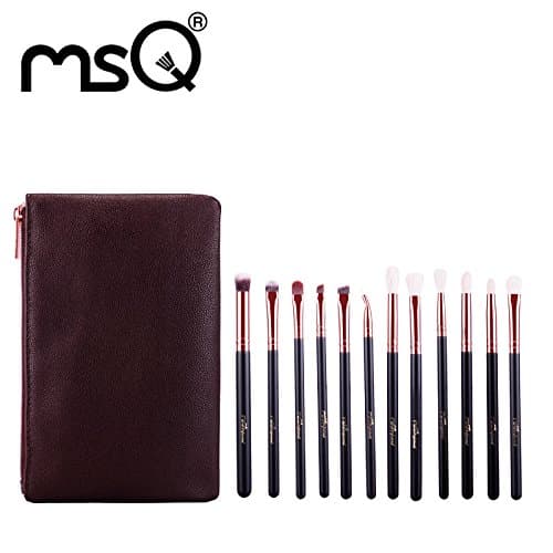 MSQ Makeup Brushes Set Rose Gold Make Up Brushes Soft Animal or Synthetic Hair For Beauty