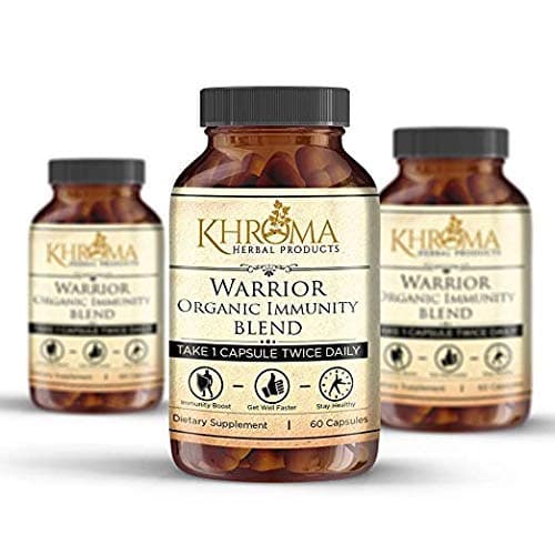 Warrior - Organic Immune System Support - Absolutely The Most Powerful Immunity Supplement You'll Ever Take - Made with Nature's 8 Most Potent Immunity Defense Herbs