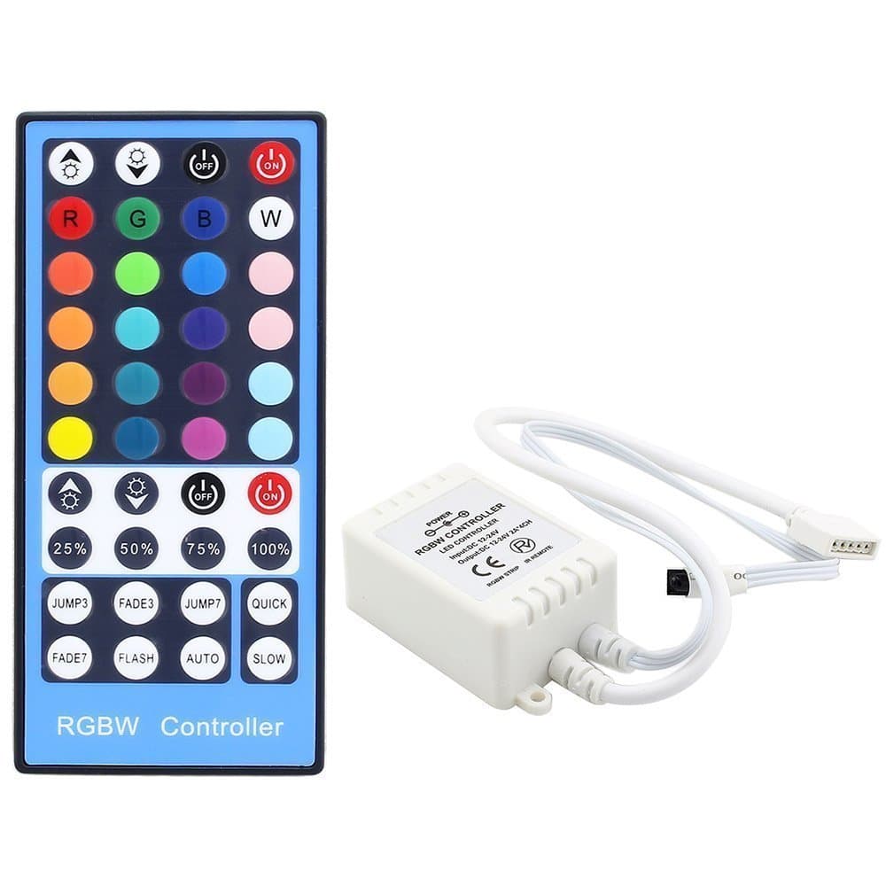 IWISHLIGHT 40Key RGBW Remote Controller for SMD 5050 3528 Color Changing LED Lighting Strip