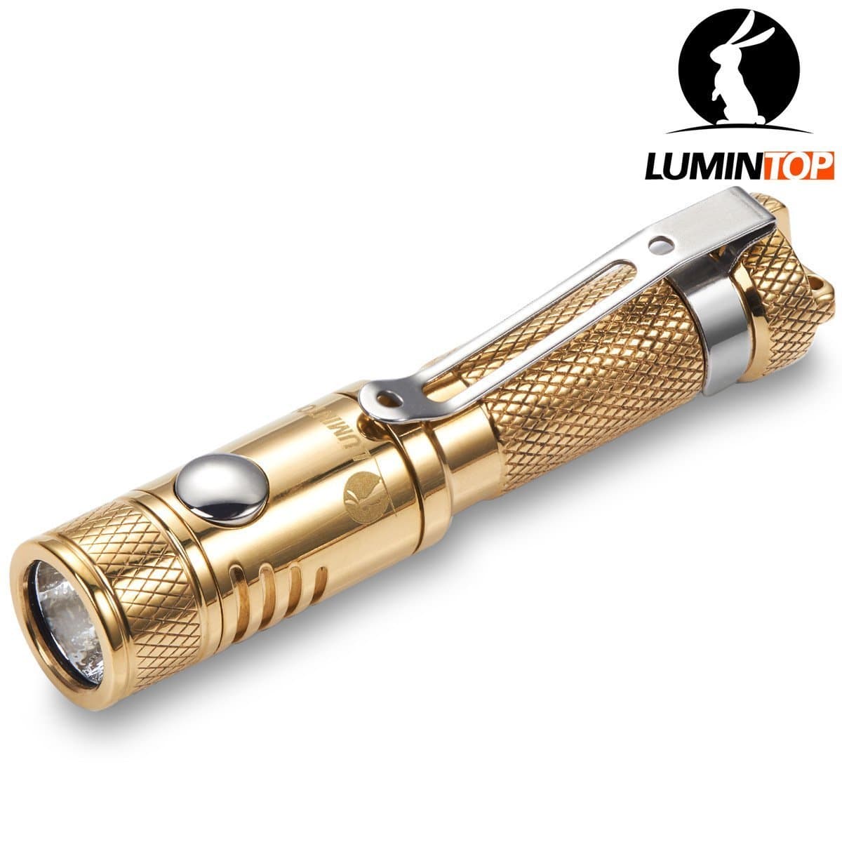 LUMINTOP EDC Keychain LED Torch (ANT) AAA Battery Powered with Cree XP-G2 R5 LED at 4 Modes (4 Lumens/30 Lumens/120 Lumens/Strobe) Mini Torch, Pocket Flashlight for Gift and Daily Use