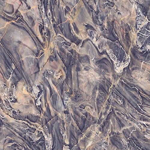 Marble Wall Stick SOUFUN Contact Paper Self Adhesive Glossy Worktop Peel Stick Wallpaper Roll (purple)