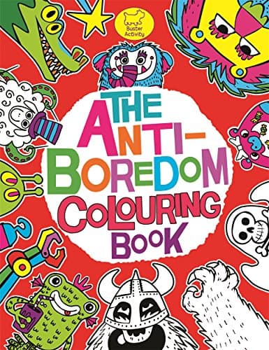 The Anti-Boredom Colouring Book