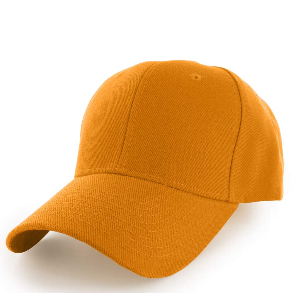 Plain Baseball Cap Adjustable Men Women Unisex | Classic 6-Panel Hat | Outdoor Sports Wear (20+Colors)