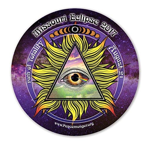 Missouri – All Seeing Eye Total Solar Eclipse 2017 Souvenir Magnet