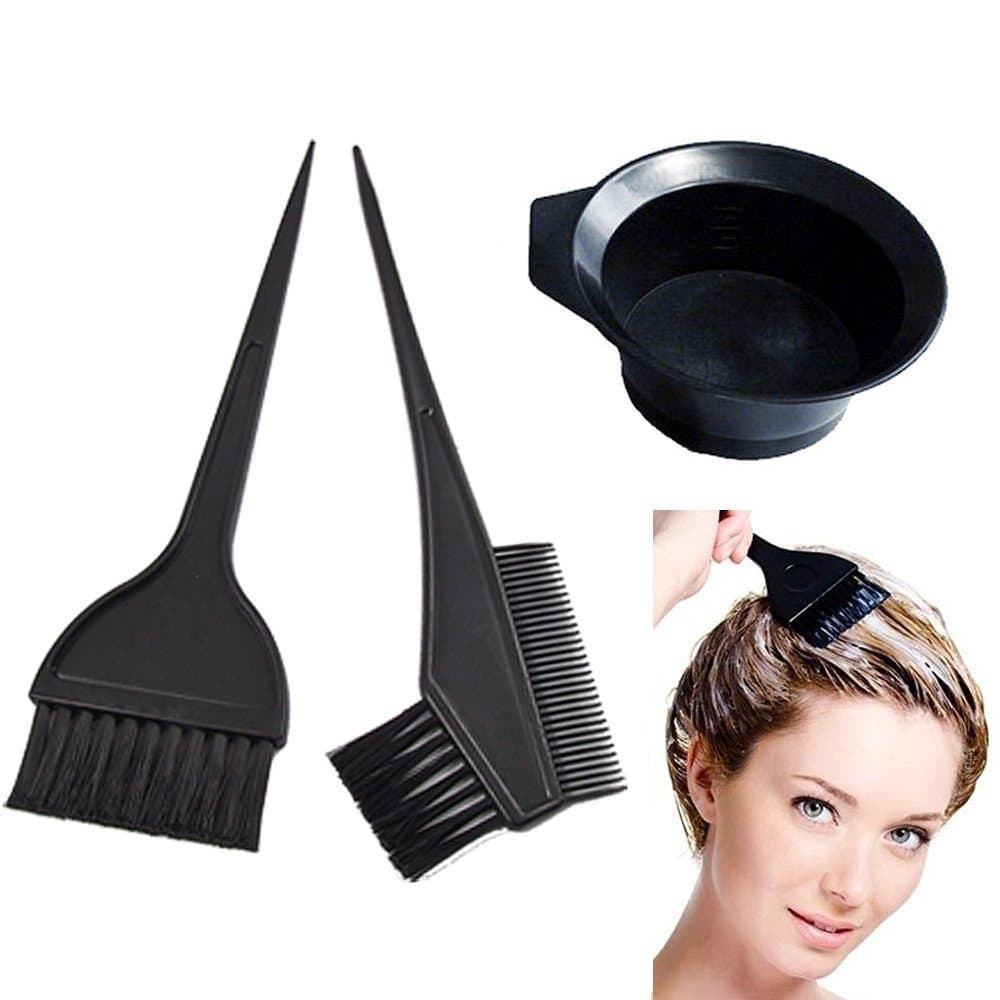 Salon Hair Coloring Dyeing Kit (3 Pcs)