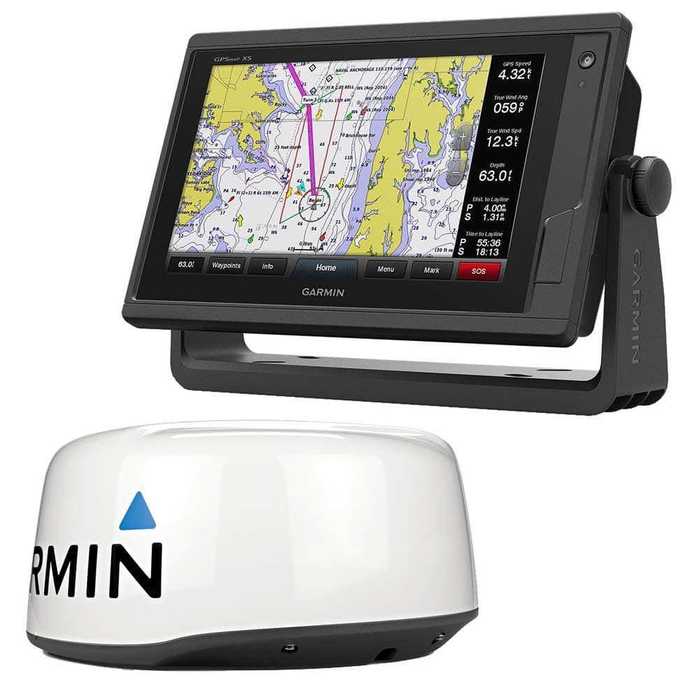 Garmin Gpsmap 942Xs Touchscreen Chartplotter/Sonar with Gmr18 Hd + Radar