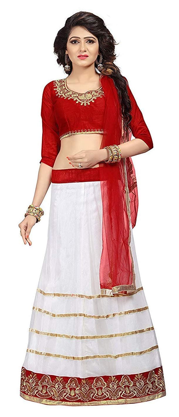 Girl's Free Size Ethnic Wear Material