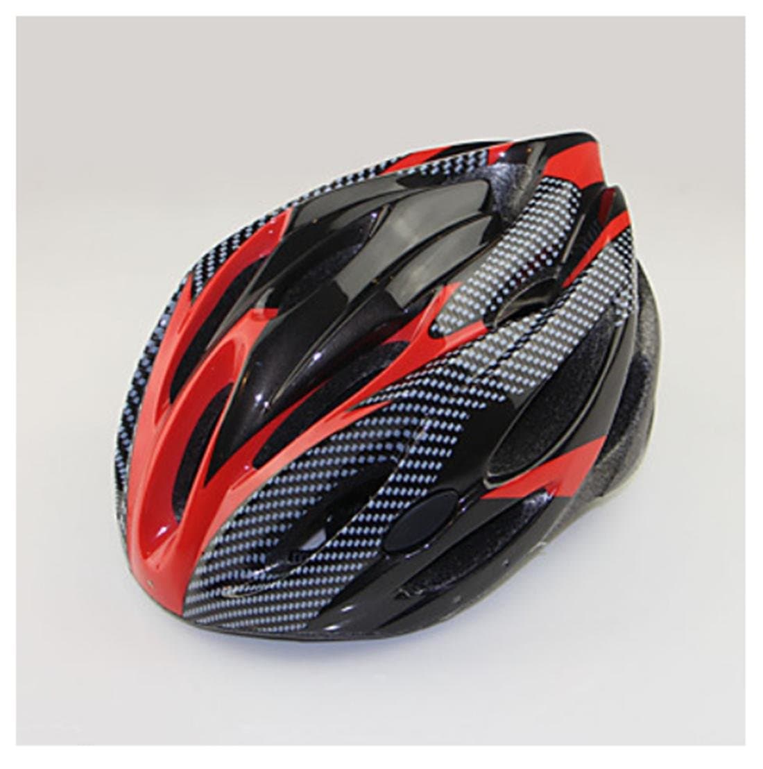 Bike Helmet N/A Vents Cycling , ruby