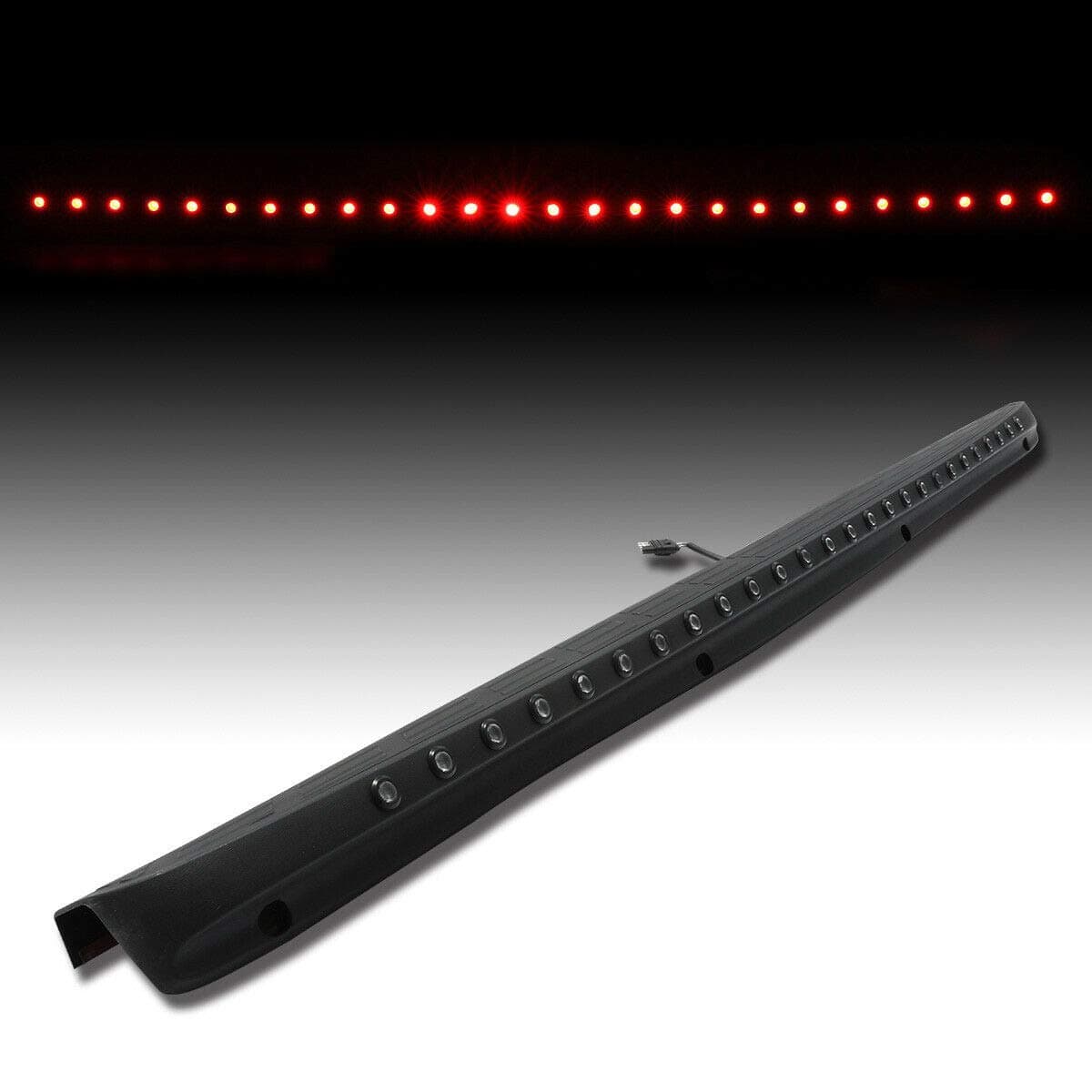 TKMD Spoiler Wing for 2007-2013 Chevy Silverado/GMC Sierra 5 Functions LED Tailgate Spoiler Light Bar