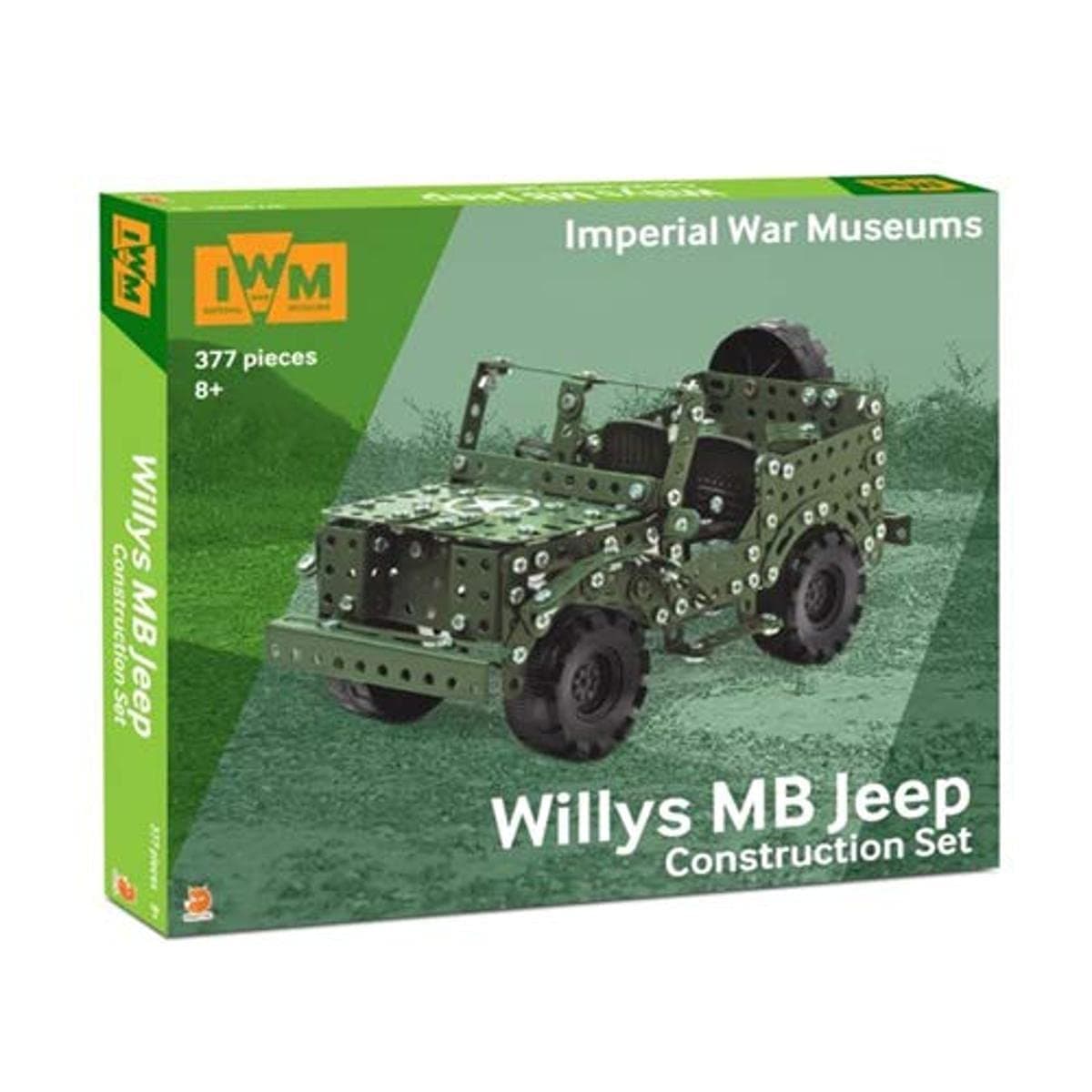 WILLYS FOX025.UK.CS Imperial War Museums MB Jeep Construction Set, Various