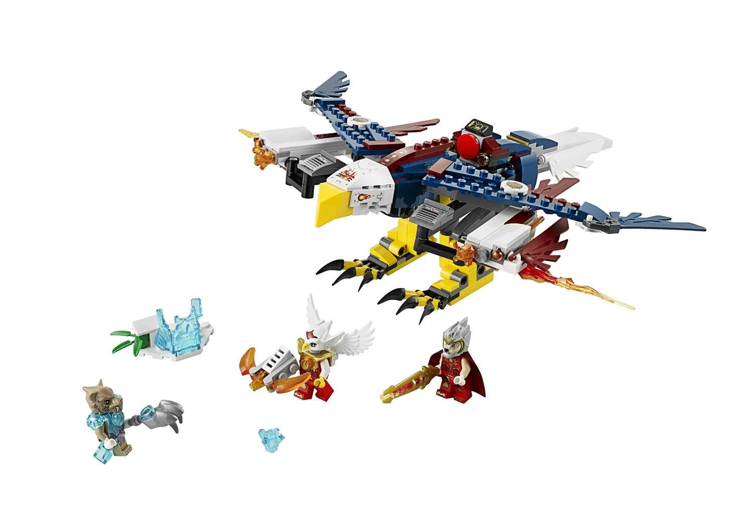 Lego Chima Fire Eagle Flyer 70142 Eris Legends Set Building Toy 330 Pcs NEW.