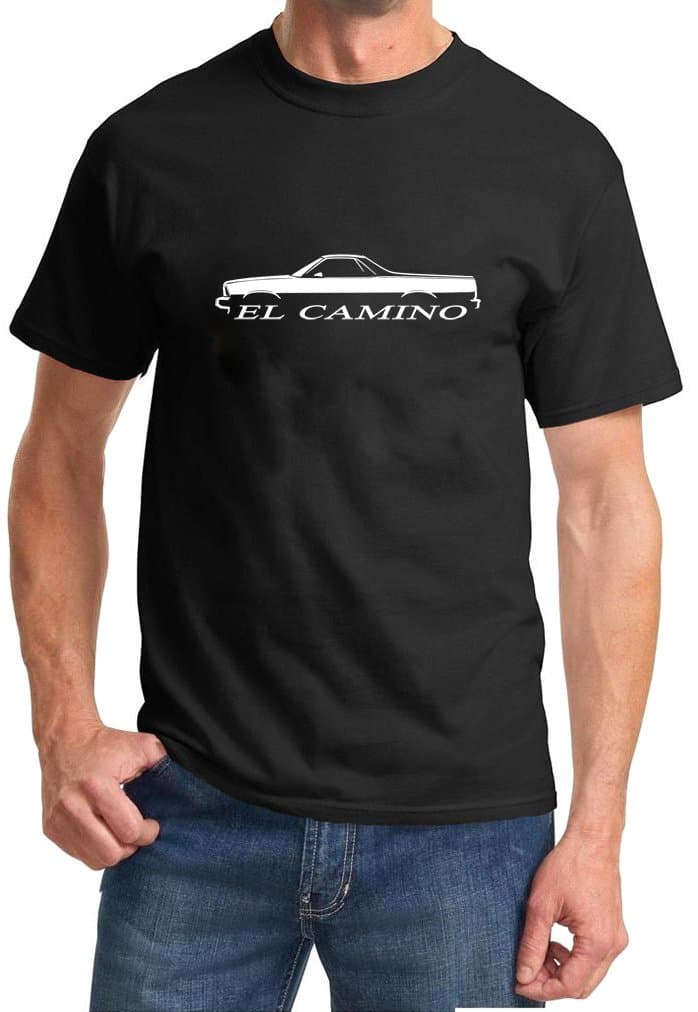 1978 1979 El Camino Classic Outline Design Tshirt