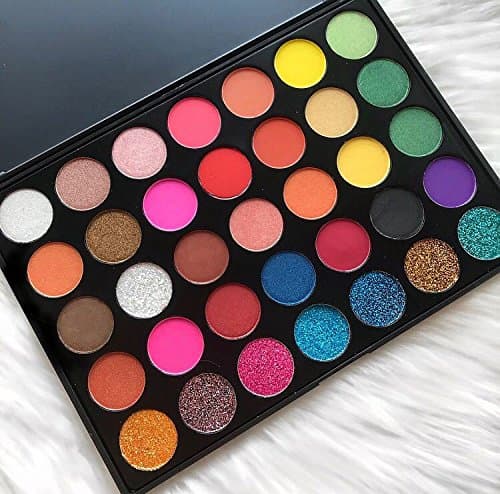Eyeshadow Palette - Make your eyes stand out & glow with gorgeous matte and glitter shades! (Color Splash Eye Shadow Palette)