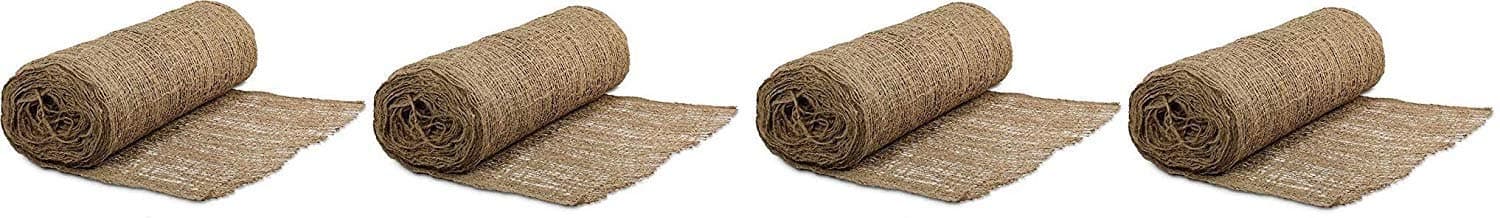Mutual 17685 Jute Mesh Blanket, 225 Length X 4 Width (Pack of 4)