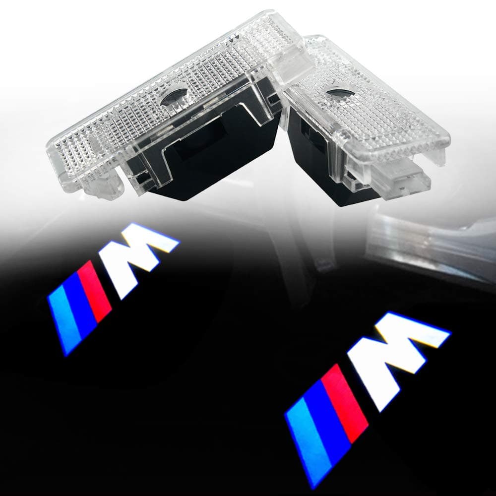 LED Door Courtesy Welcome Light M Logo Ghost Shadow Laser Projector(For BMW-M E39 2 Pack)
