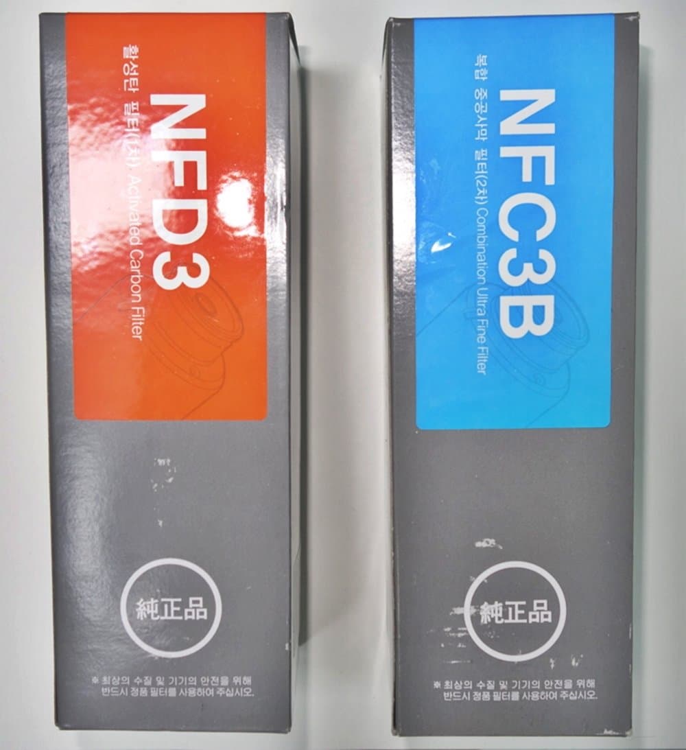 NFD3(JS-206 1st, JS-207 1st) + NFC3B(JS-206 2nd, JS-207 2nd) IONIA Water ionizer filter certificated genuine product