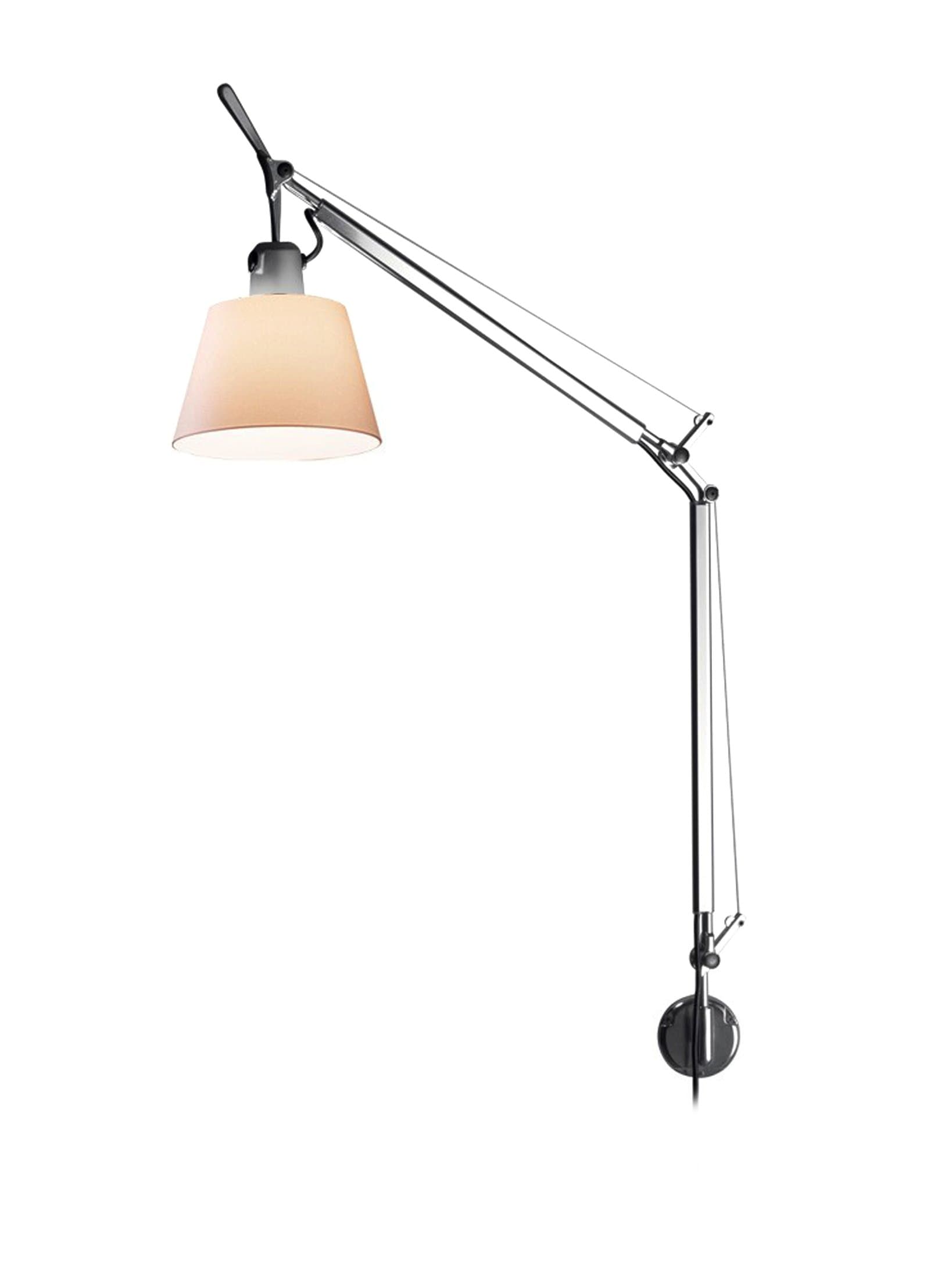 Artemide Tolomeo Basculante Wall Light Parchment