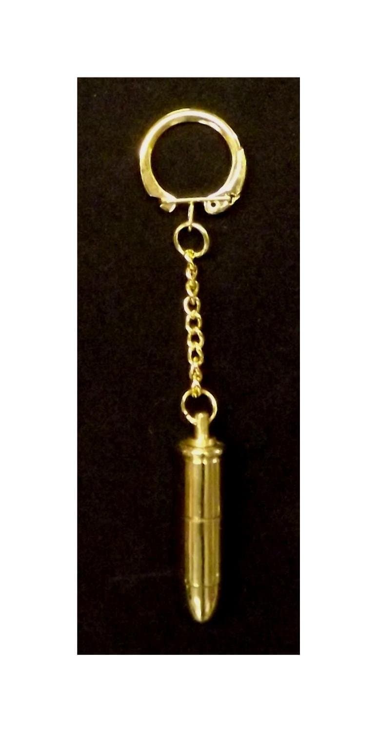 Bullet brass key rings (38 Special)