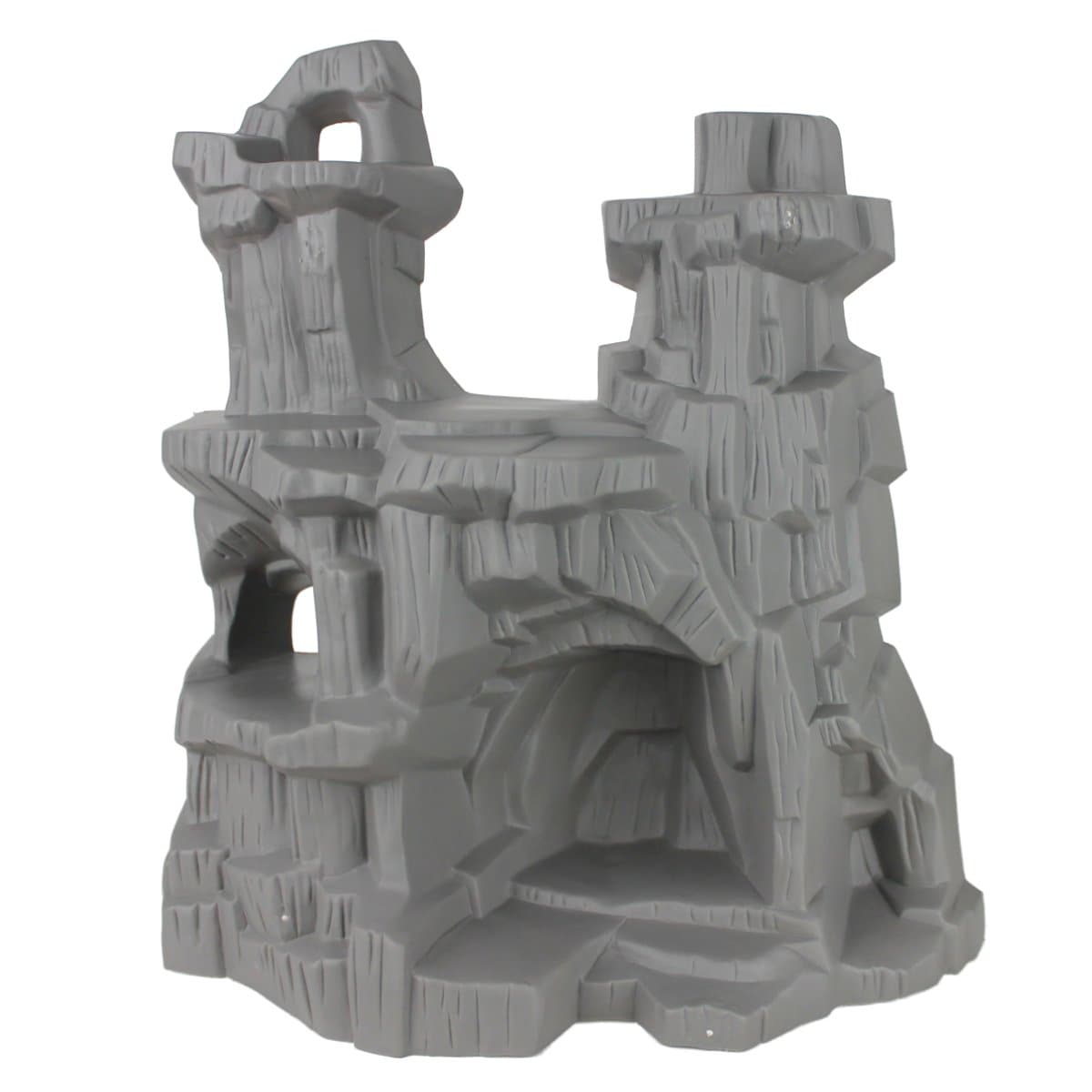 TimMee Battle Mountain: 15 inch high Cliffs and Caves for figure Display or Play - Made in the USA!
