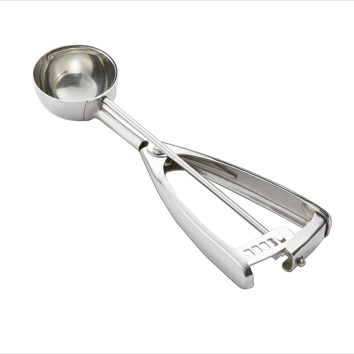 Medium Cookie Scoop, Medium Ice Cream Scoop with Trigger, 18/8 Stainless Steel, 2.8 Tbsp/ 42 ml, 2 inch/ 50 mm Ball