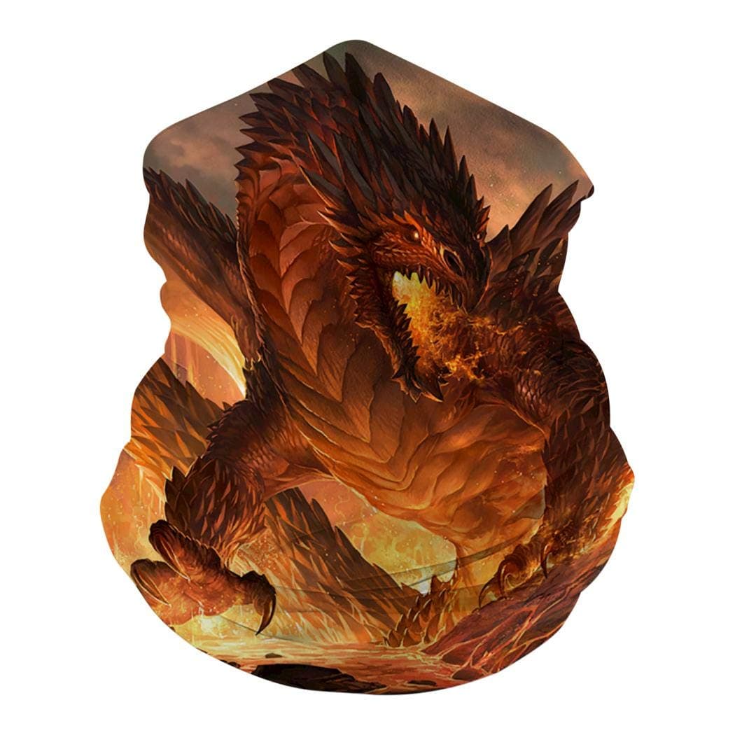 LCCKSS American Flag Retro USA Face Mask Multi-Function Headband Balaclava Dust Wind Proof Bandanas Neck