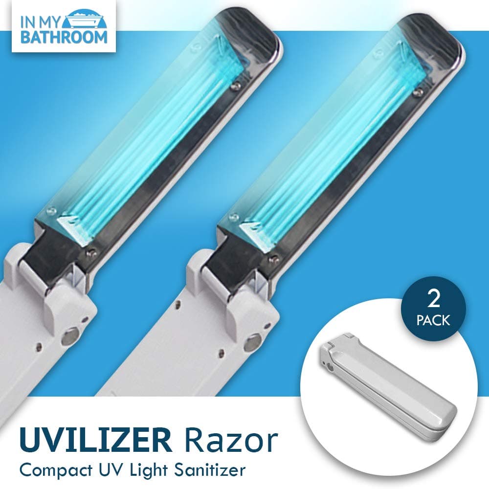 UVILIZER Bag - UV Light Sanitizer & Ultraviolet Sterilizer Box (Portable UV-C Cleaner for Home, Car, Travel | UVC LED Disinfection Case for Phone, Keys, Other Items | Kills 99% Germs, Bacteria, Viruses | USA)
