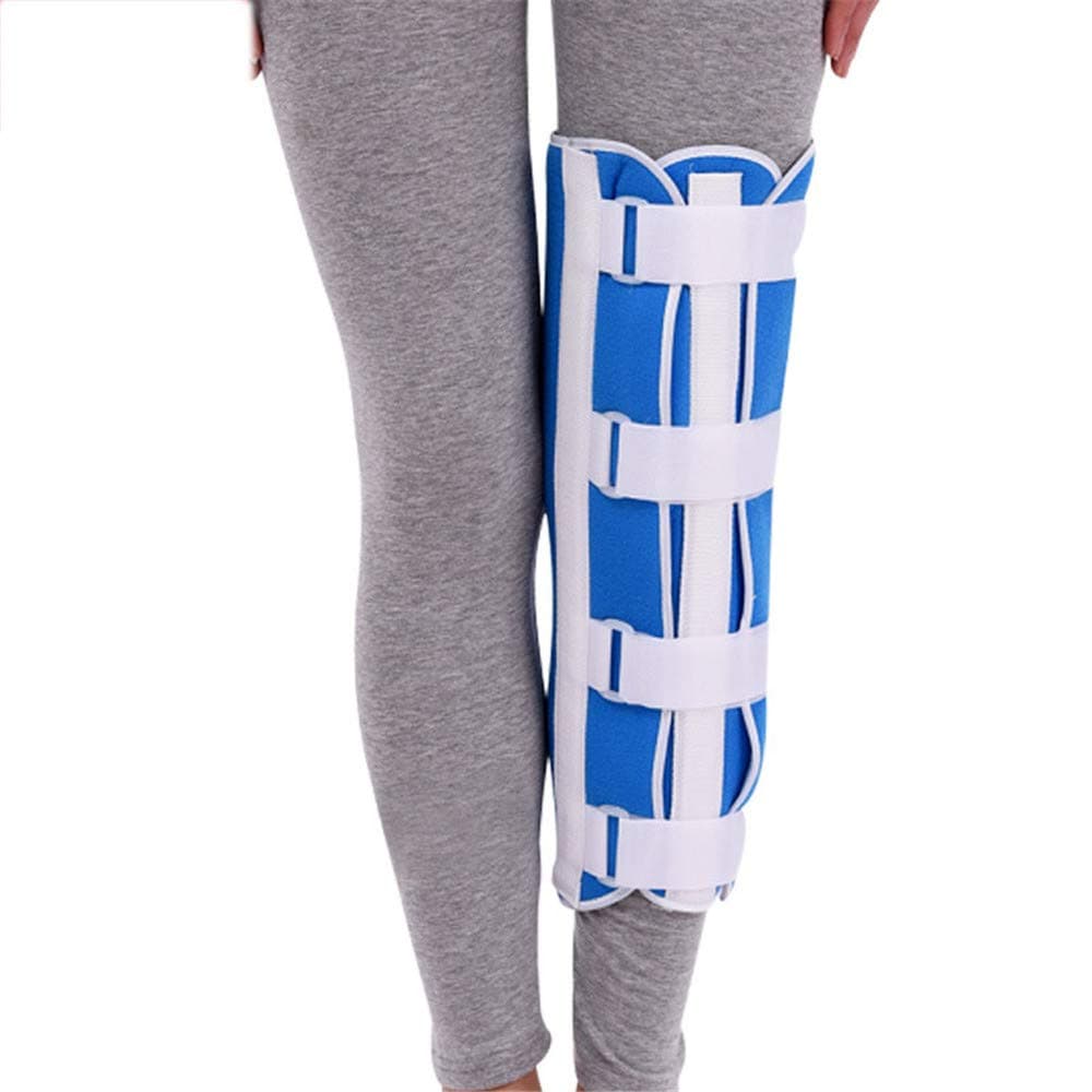 DYHQQ Knee Immobilizer Brace - Rigid Support for Post Surgery - Universal
